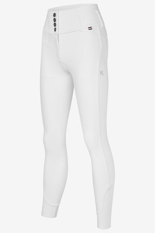 Rijbroek KLKhloe X Hoge Taille Full Grip Wit