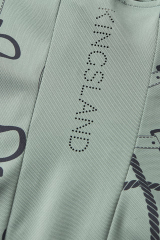 Ärmlös Träningströja KLLarissa Green Agave