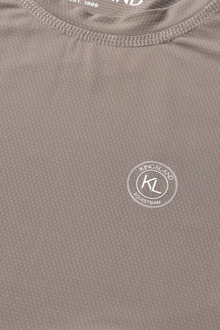 T-Shirt KLLeona Brown Iron