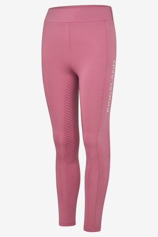 Kingsland KLLilo Riding Tights Junior Full Grip Heather Rose