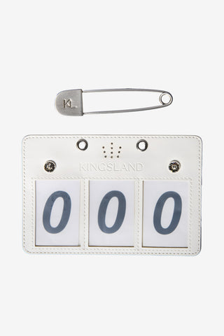 KLMaddie Nummernschild Weiß