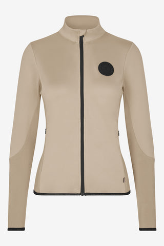 KLMiley Fleece Trui Beige Cobblestone