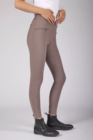 Rijbroek KLKerry Knie Grip Brown Iron