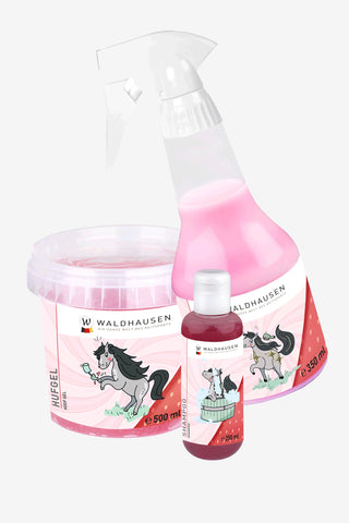 Set Caring Coat Shine + Hoof Gel + Shampoo