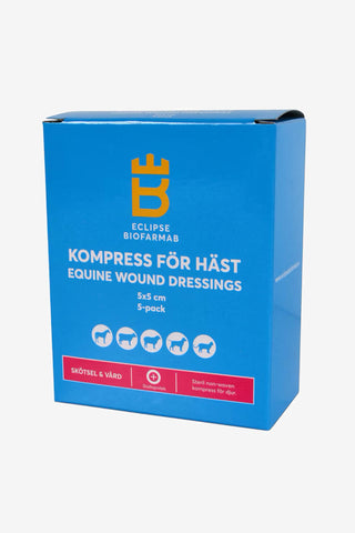 Kompres voor paard 5x5 cm 5-pack
