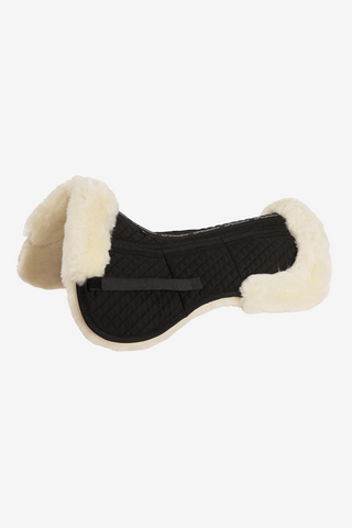 Korrekturpad Springen Lammfellkante Schwarz/Creme