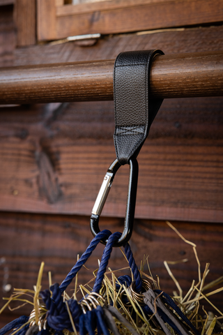 Carabiner Velcro Black
