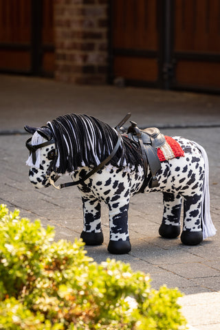 Western Bridle Toy Horse Black