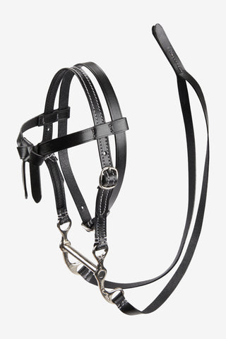 Bride western Cheval jouet Noir