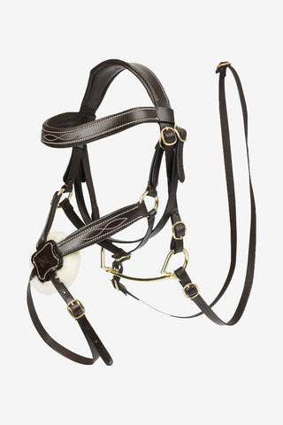 Trense für Steckenpferd Braun