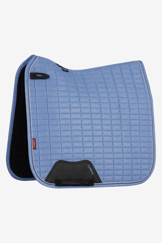 Dressur Schabracke Samt Powder Blue