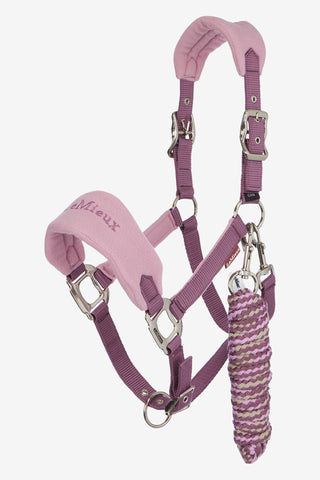 Halters + Lead Rope Vogue Mallow