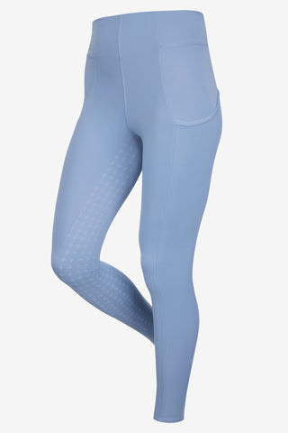 Leggings d’équitation Naomi Full Grip Powder Blue