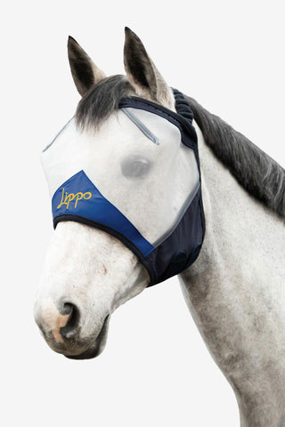 PRO Fliegenhaube Offen Navy/Weiß