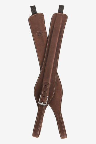Eccelente Stirrup Leathers Mono Wide Cognac