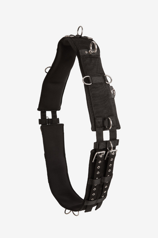 Longiergurt Neopren Schwarz