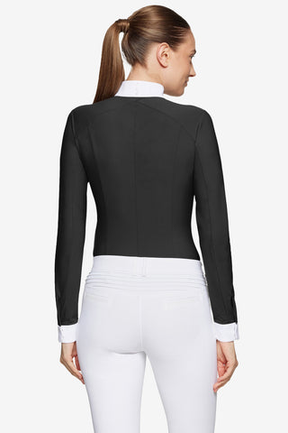 Lucia Wedstrijdpolo FW25 Zwart