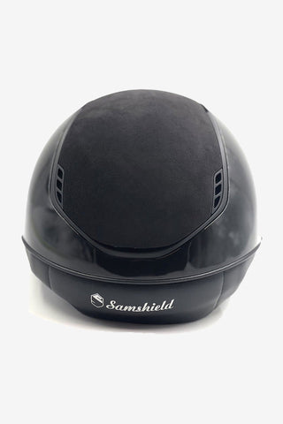 2.0 Glossy Miss Shield Alcantara Top Frontal Band Pearl Drop Svart Matt