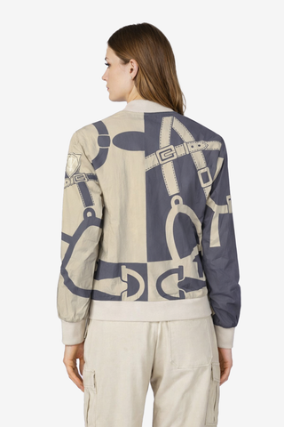 Voorjaarsjas New Orleans Wol/Grijs