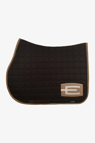 Octagon Schabracke Springen E-Logo E37 Schwarz/Cappuccino