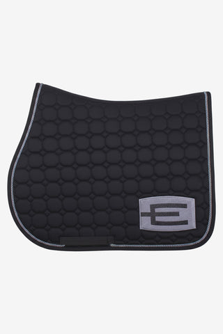 Octagon Jumping Saddle Pad E-Logo E33 P84 Black/Grey
