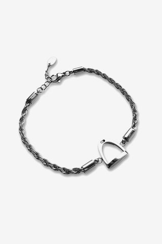 Bracelet Étrier Argent
