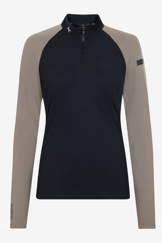 Aero Competition Polo Long Sleeve Navy