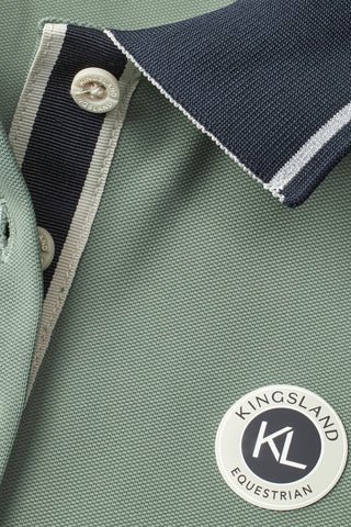 Poloshirt KLLaura Green Agave