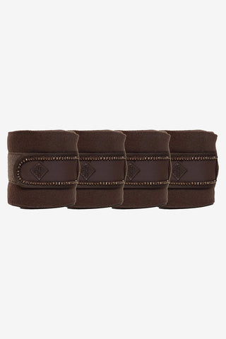 Polar Fleecebandagen Perlen Braun