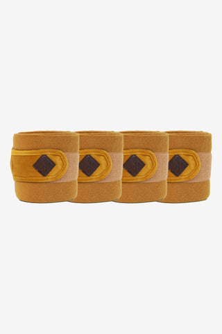 Polar Fleece Bandagen Samt Senfgelb