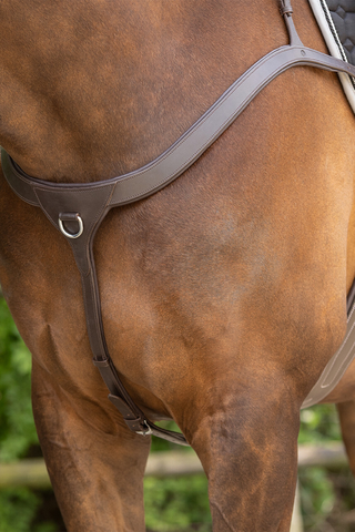 Vorderzeug mit Griff Dunkelbraun