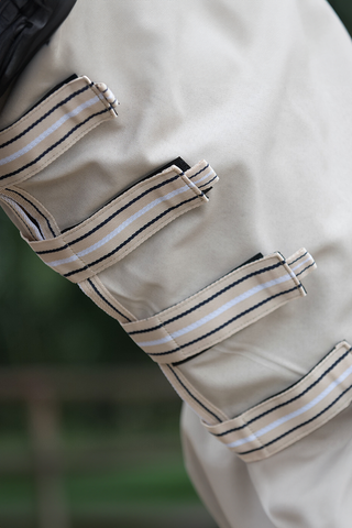 Eksemtäcke med Hals Beige