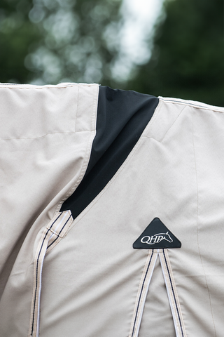 Eksemtäcke med Hals Beige