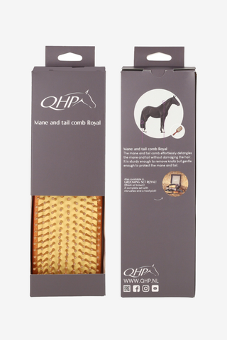 Mane Tail Brush Royal Brown