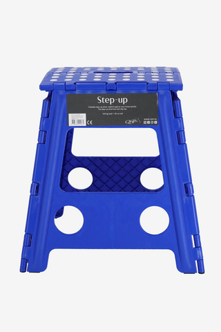 Folding Step Stool Cobalt Blue 39cm
