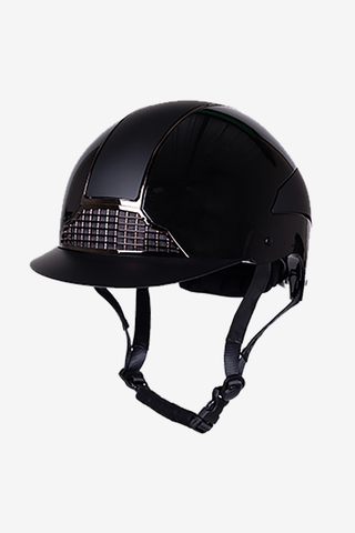 Casque d'équitation Miami Noir