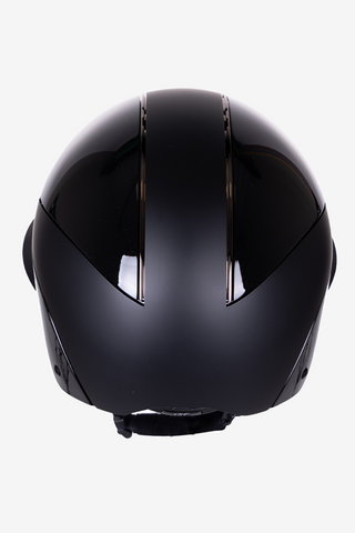 Casque d'équitation Miami Polo Visière Noir