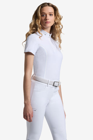 Competition Polo Shirt White/Knit