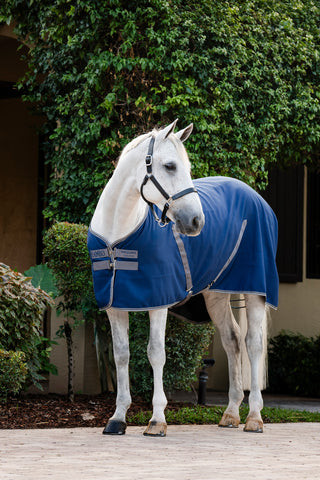 Rambo Stable Rug Navy/Grey