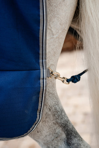 Rambo Stable Rug Navy/Grey
