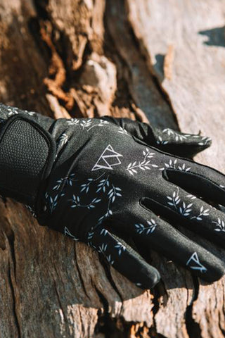 Reithandschuhe Flora Schwarz