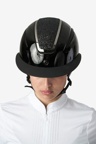 Casque d'équitation Mips Guardian Brillant Paillettes Intenses Noir