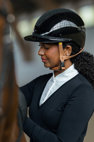 Rijhelm Vision Mips Star Shiny Zwart