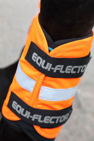 Equi-Flector Leg Reflectors Orange