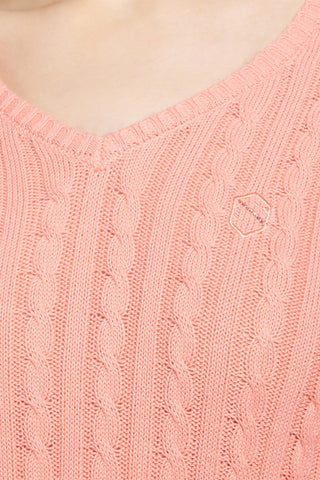 Lisa Twisted Sweater SS24 Light Pink