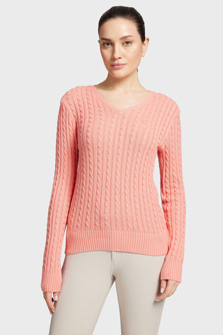 Lisa Twisted Sweater SS24 Light Pink