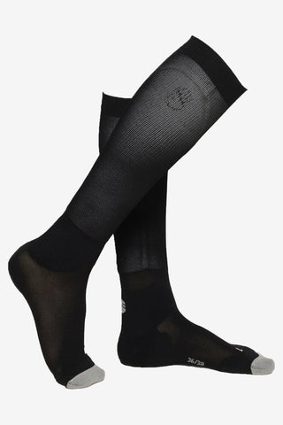 Chaussettes d'équitation Balzane Crystal Noir
