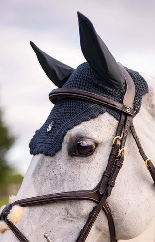 Samshield Swarovski Bonnet Anti-Mouches Shield Anthracite