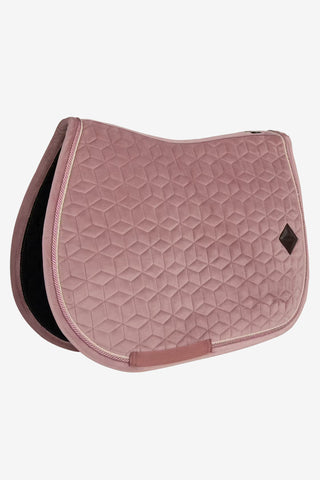 Schabracke Samt Pony Old Rose