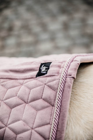 Schabracke Samt Pony Old Rose